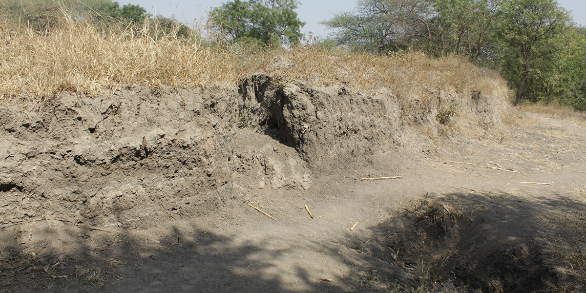 Archaeological site and remains