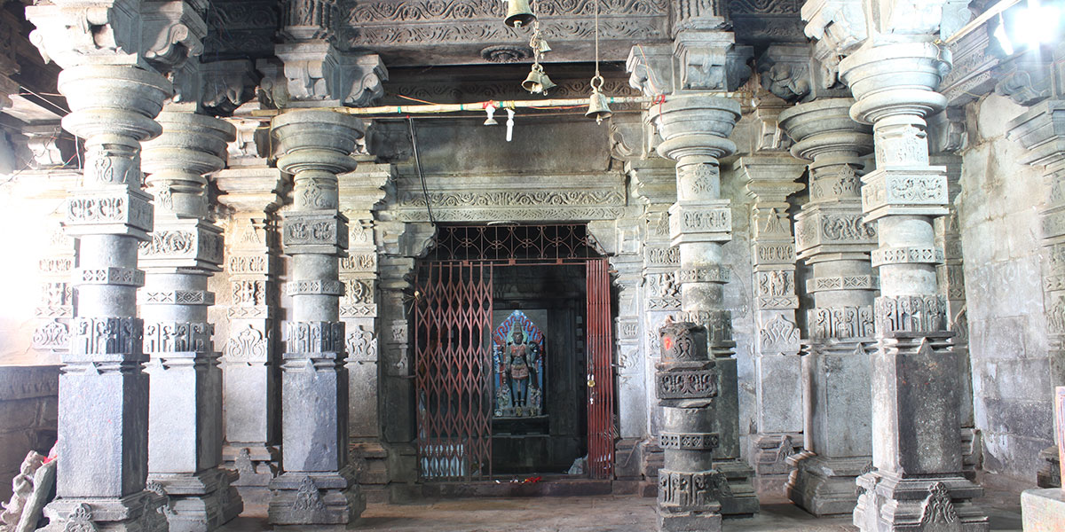 Triple Shrined temple of Bhavani 